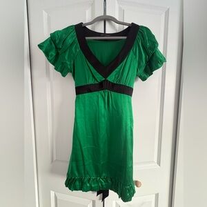 Betsey Johnson Vibrant Green Dress